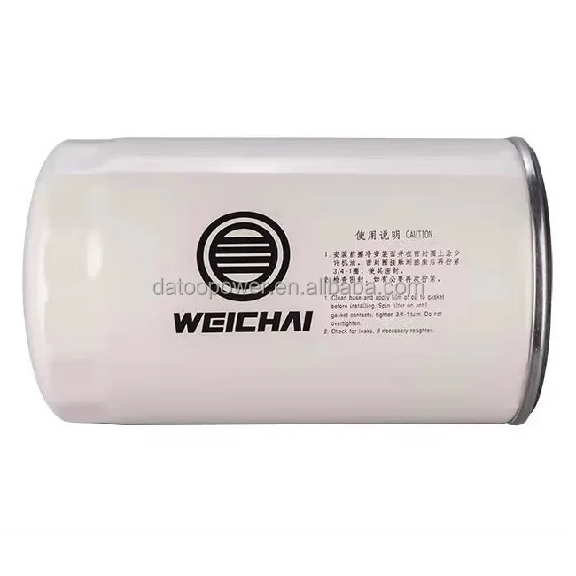 Weichai Wp12 Wp13 diesel Engine Oil Filter 1000428205