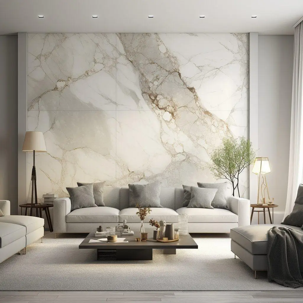 SPC Wall Panel Easy Install Wall Board Luxury Marble Sheet Click Lock Shower SPC Wall Panel Waterproof for Bathroom