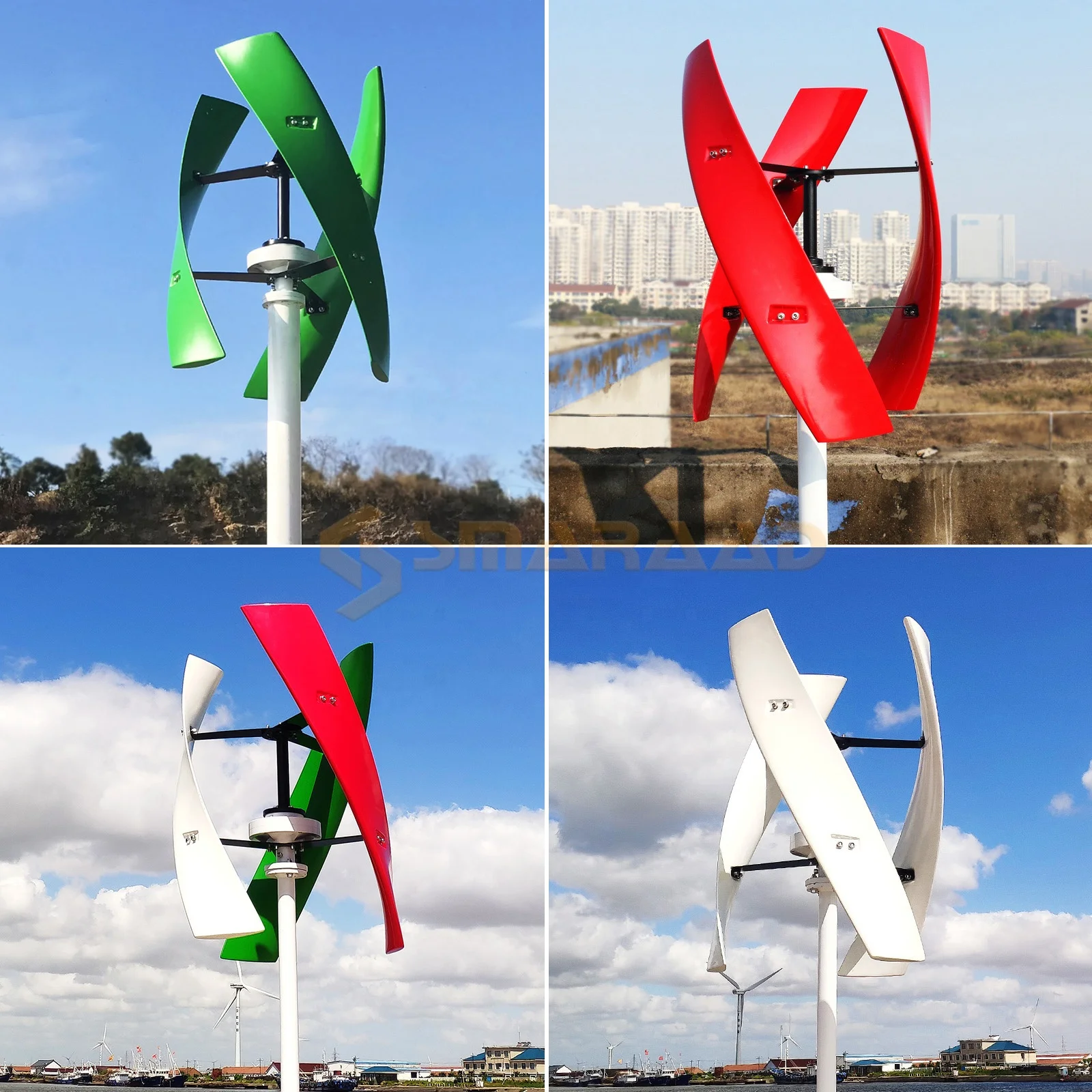 Générateur d'éolienne 800W sur mesure pour les fournisseurs, les fabricants et l'usine - R&X ENERGY