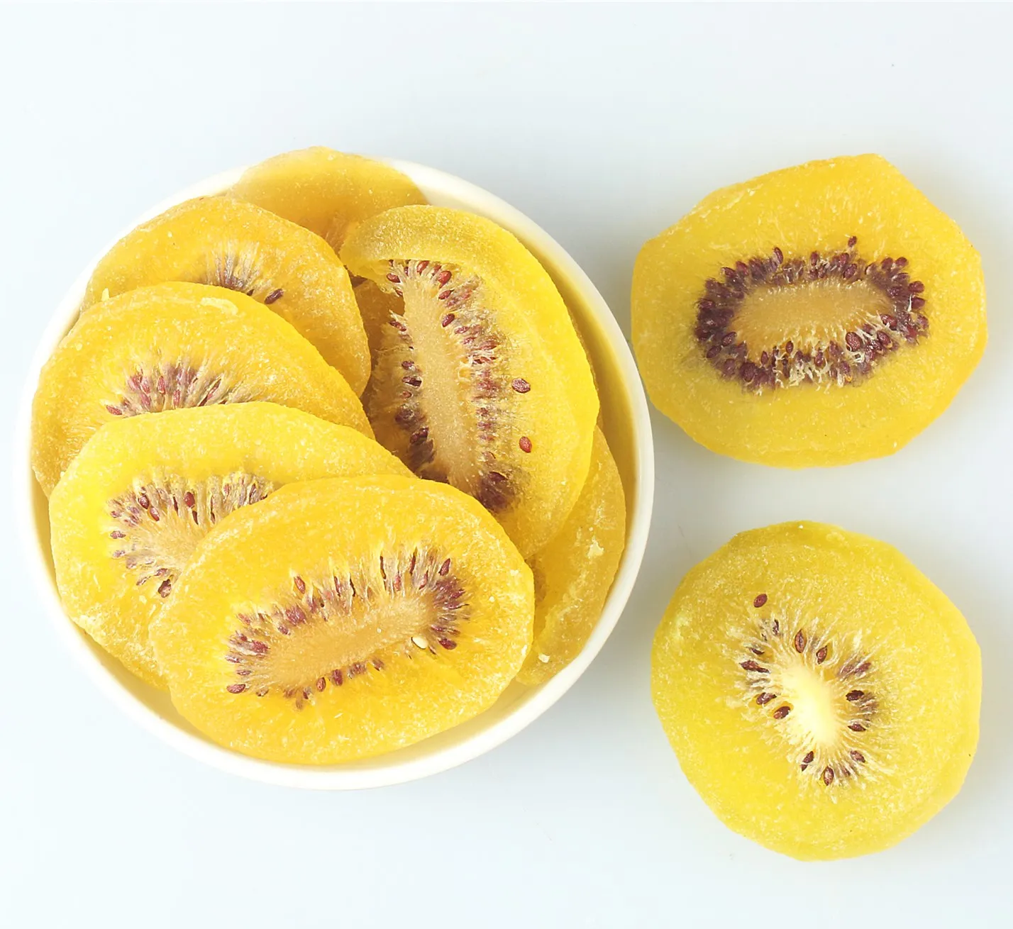 natural dried kiwi fruit chips