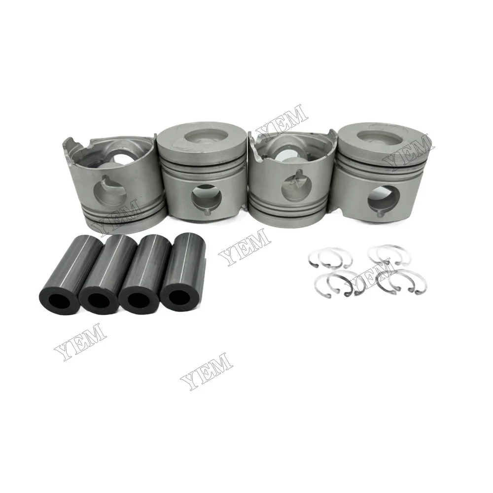 For Isuzu 4JA1 Piston Kit Engine Parts Replaces 2