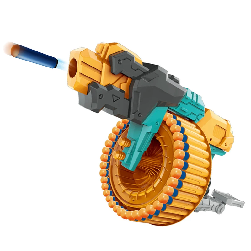 40 Rounds Soft Bullet Revolver Toy Guns and Practice Shooting Games for Adults
