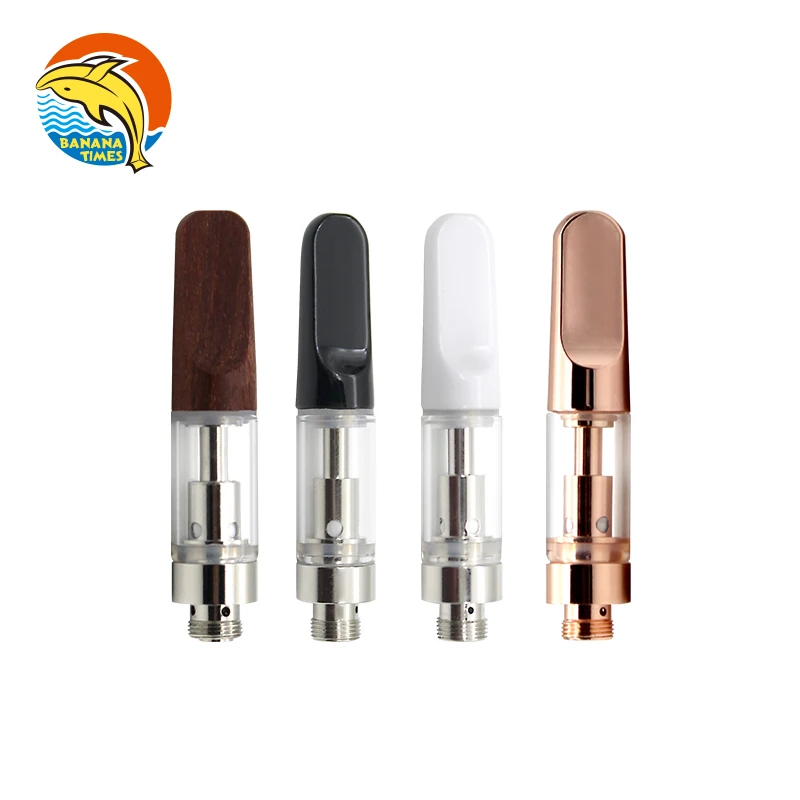 Metal ceramic tip 4*2.0mm hole vape cart packaging C-4 1ml cbd vape pen cartridge 10.5mm 510 cart