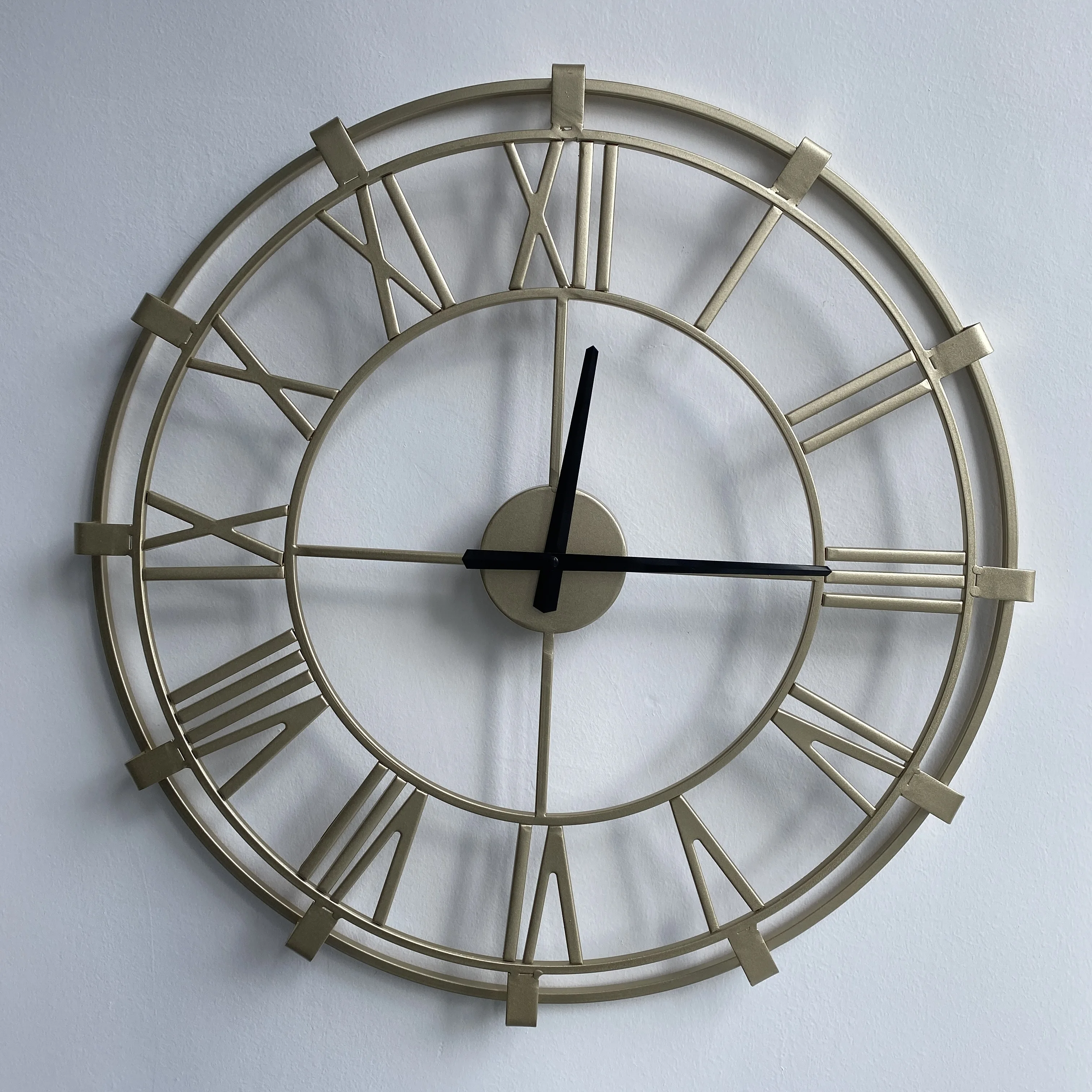 Hot Selling Diy Large Nordic Style Big Size Decorative Metal Wall Clock Buy Decorative Clocks