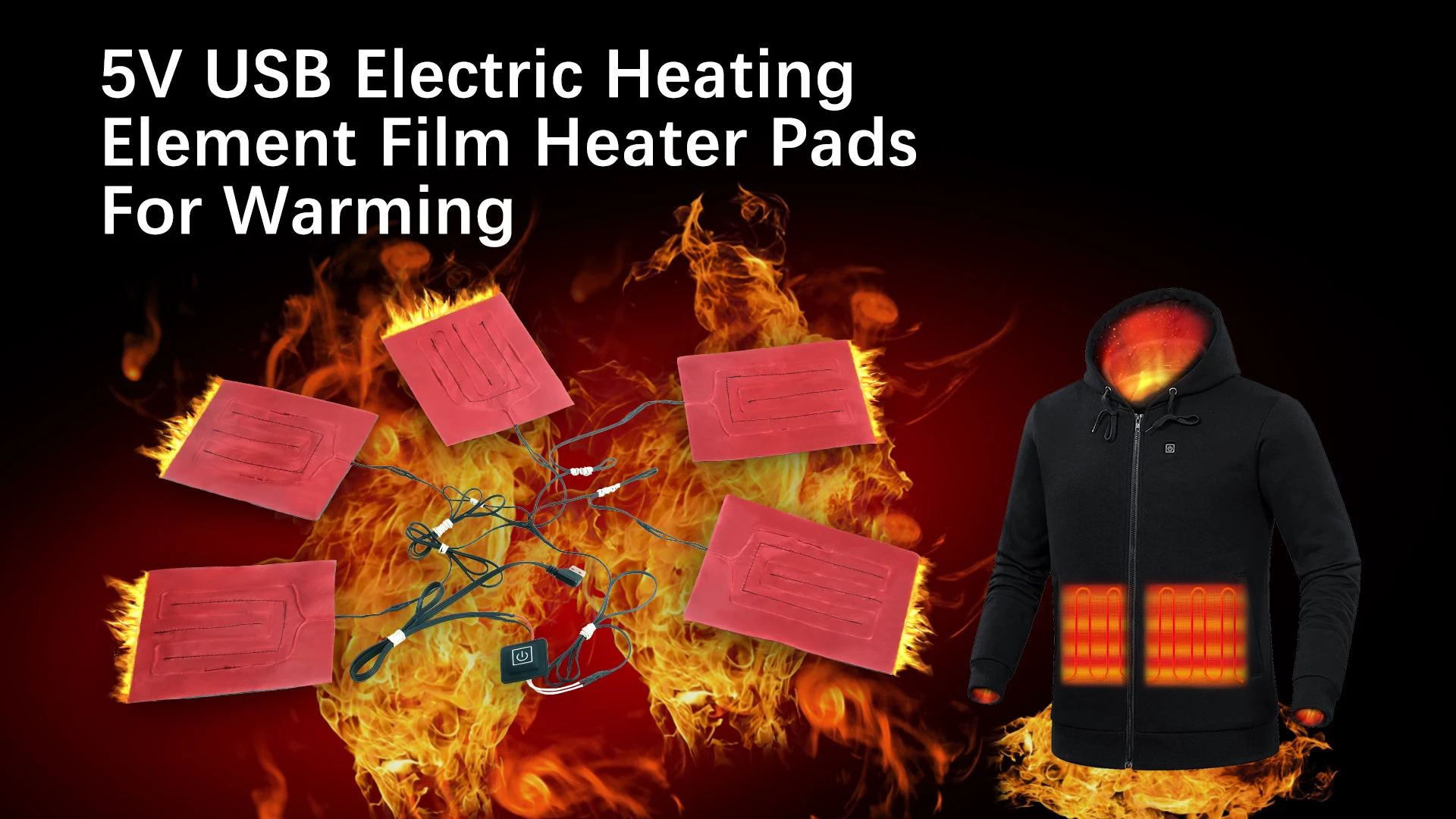 Top Physiotherapy Battery Powered Usb Far Infrared Heating Pad 12 Volt