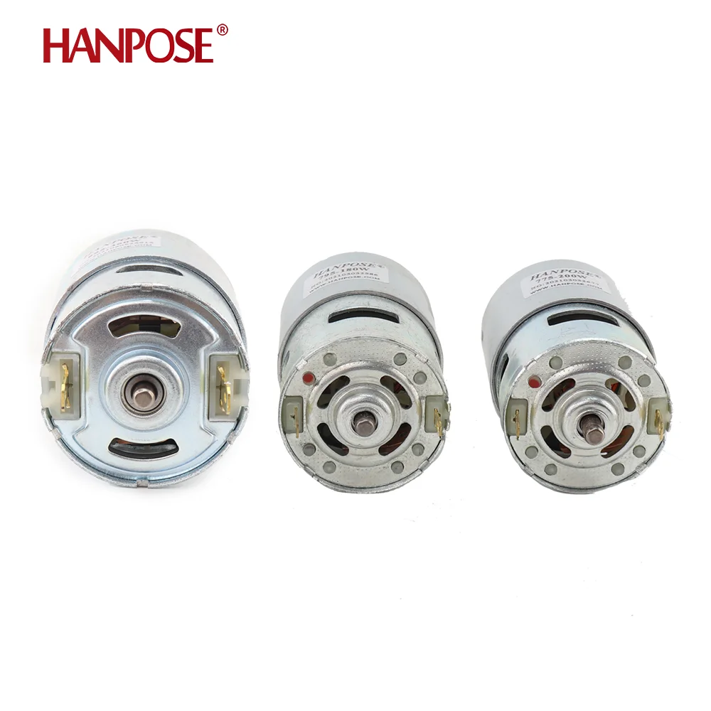 ぽんたろう  6500 High Efficiency DC Motor - 895-360W 6000rpm 12V HANPOSE