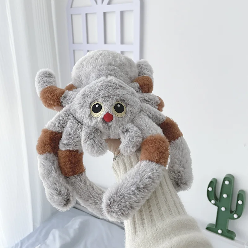 Kyusrd Jouets Économies Articles pour Enfants! Jouets Araignée Mignonne Simulée Petits Coussins Araignée Mignons Originalité Décorations Farces Jouets Cadeaux pour Famille Enfants et Amis