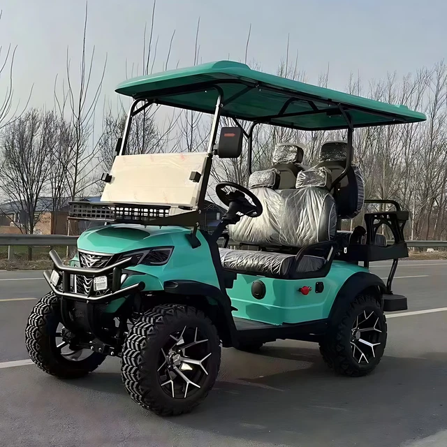 Chinese Electric Golf Carts Cheap Prices Buggy Car for Sale Club 48 Volt Batteries 12 Seater Mini Single Seat Star Golf Cart