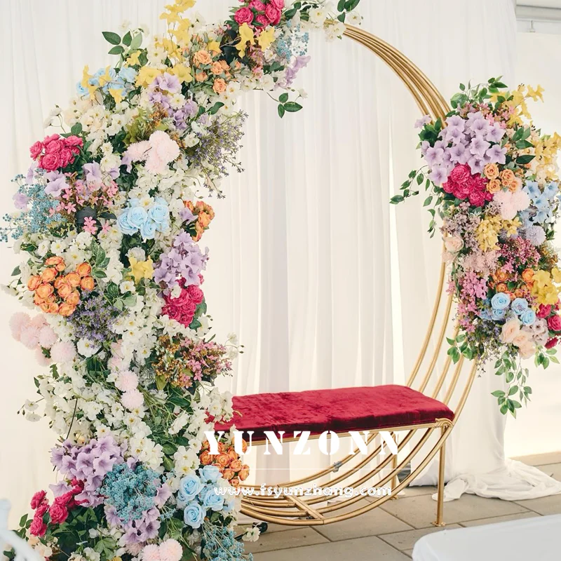 White leather sofa side view