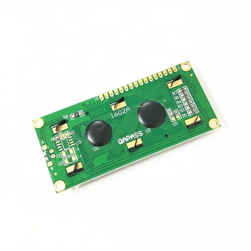 Blue Green Screen 1602A LCD 5V 16x2 Liquid Crystal Display Screen Backlight LCD1602 Module