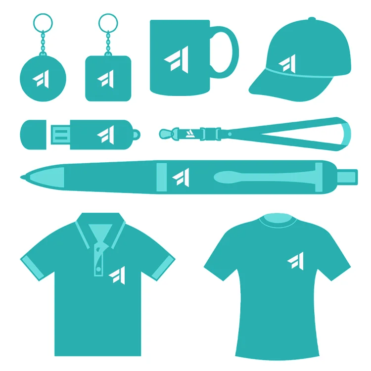 2024 Employee Appreciation Gift Set Custom Logo Tumbler T Shirt Corporate Giveaway Items for Office
