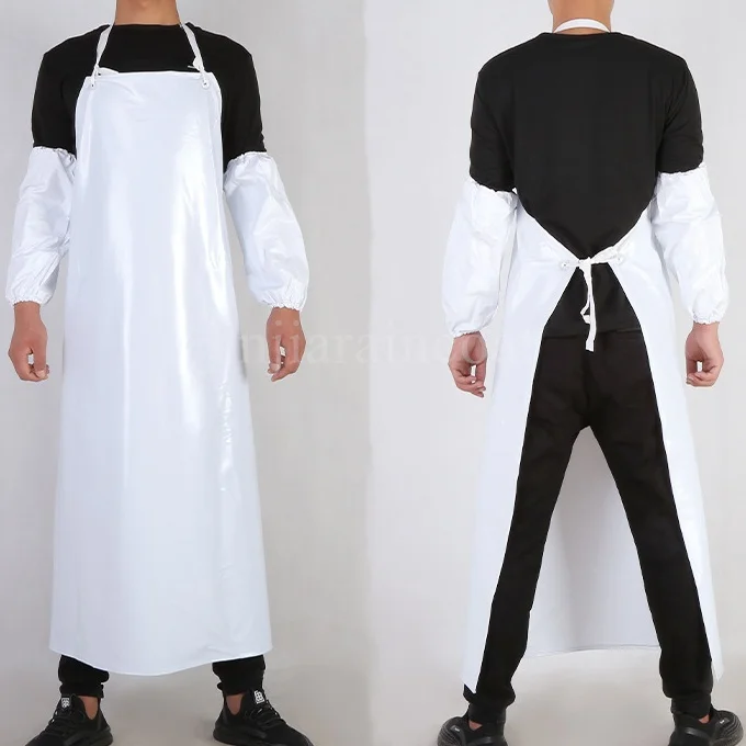 High Quality PVC Raincoat Modern Style Waterproof Industrial Design for Adults and Girls Oil and Chemical Protective Apron