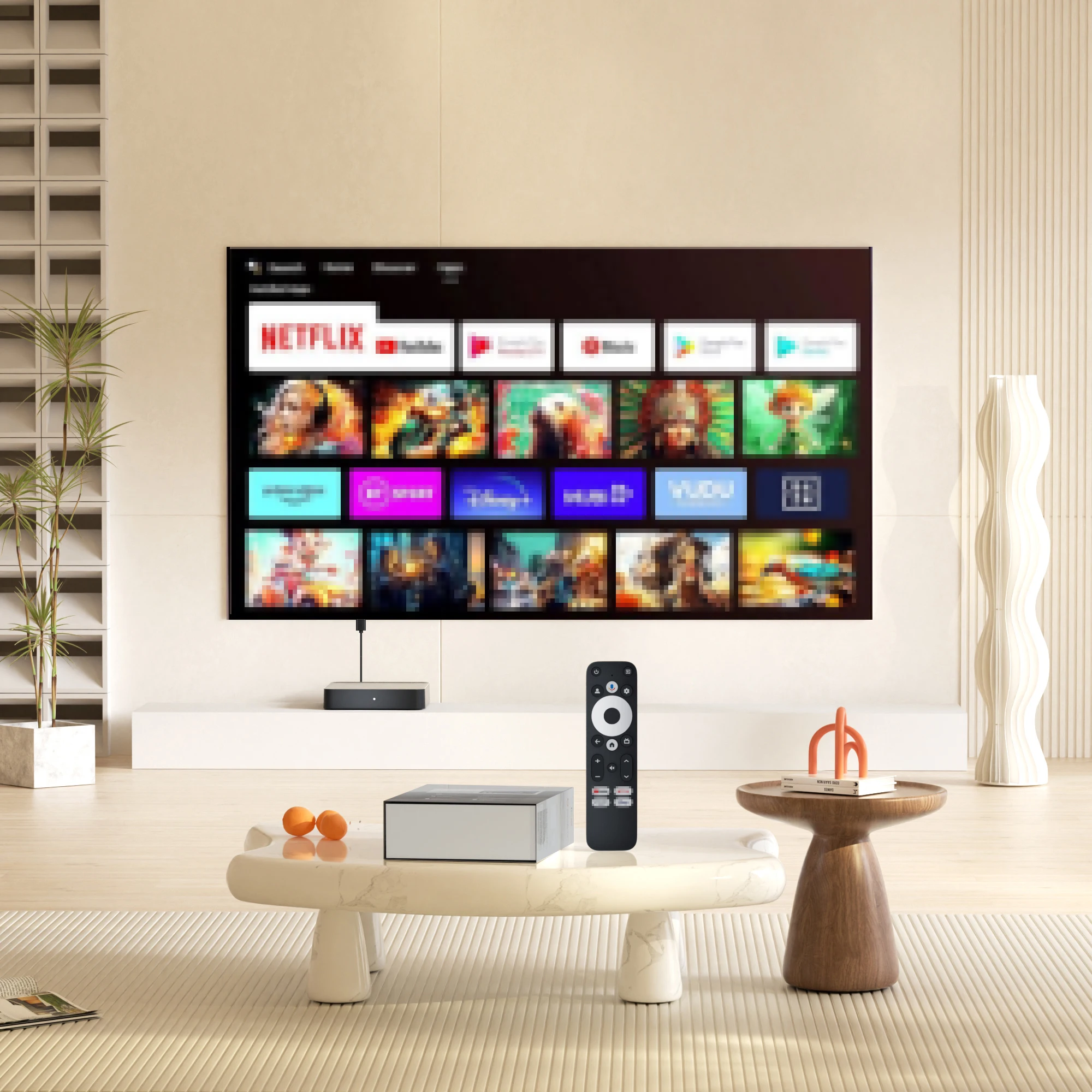 2025 Ethernet Port Ott Chrome Apk Download U-disk Upgrade Android Tv Box google 4k google Tvstreamer S905y4 google Certified