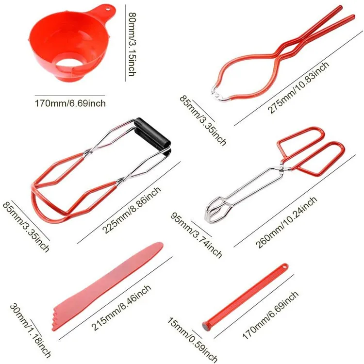 7PCS Forniture Inscatolamento Starter Kit Attrezzature