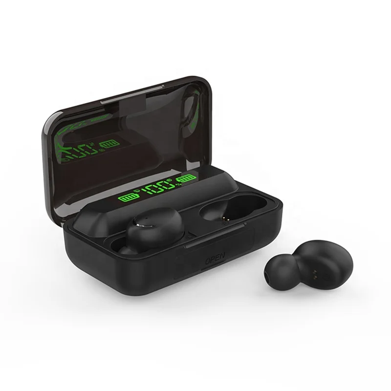True Wireless Earbuds Earphone Tws F9 True Wireless Wireless