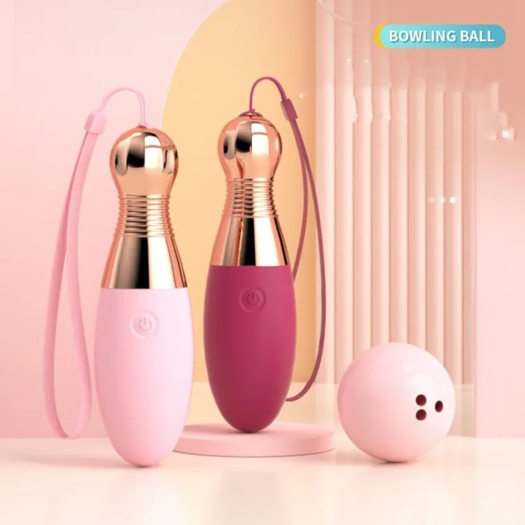 LILO Bowling Ball Shape Multi-Frequency Jump Egg Sex Vibrator Masturbators  Toys for Women