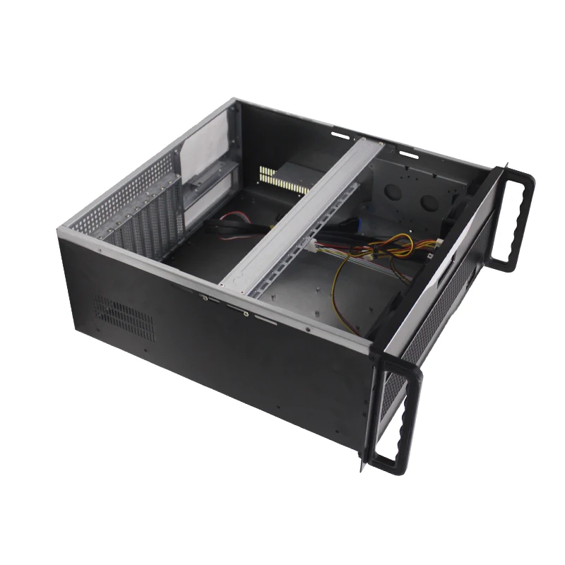Rackmount Server Chassis with LCD HD Display Industrial Pc Server Chassis 4u