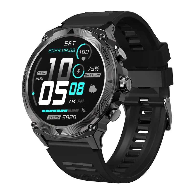 T53 Smart Watch Inch AMOLED Screen BT Calling Heart Rate Blood  Pressure Monitor Outdoor Sports Smartwatch 2024 New Arrival