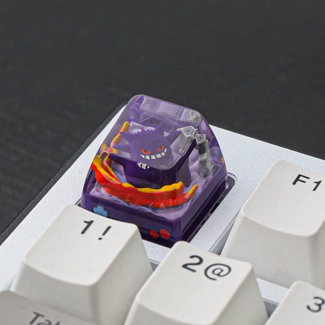 3D Printed Resin Artisan Keycaps  Poke Mon Gaming Keyboard  Handmade ESC Replacement Support Customization  Mechanical Keyboards