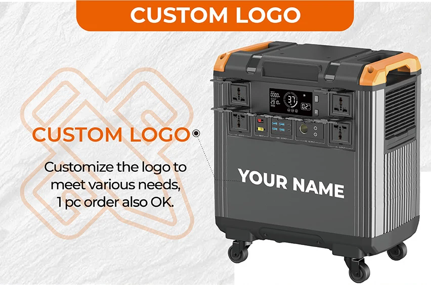 5376Wh Capacity Portable Power Station with MPPT Controller and Multiple Charging Options Solar Generator