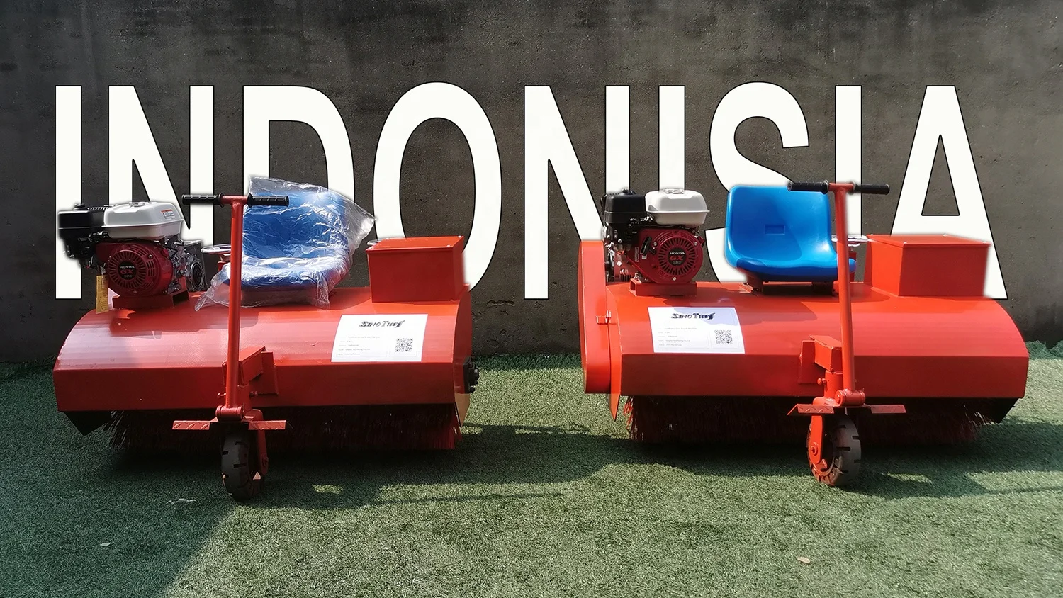 Petrol Driven Brushing Machine Sweeping Artificial Grass Tool Maintenance Equipment for Synthetic Turf