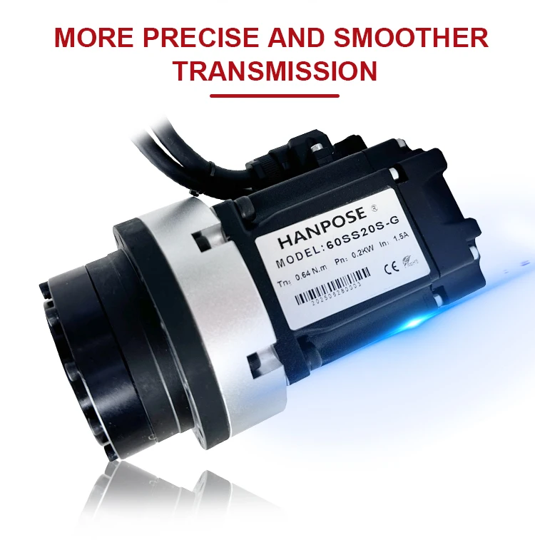 100s g 745mm servo harmonic reduction motor with 750w  239n m 44a 18  integrated reduction motor-5