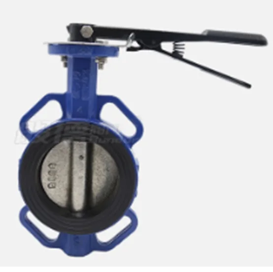 Handle Clamp Cast Steel Soft Seal Center Line butterfly Valve for Industrial