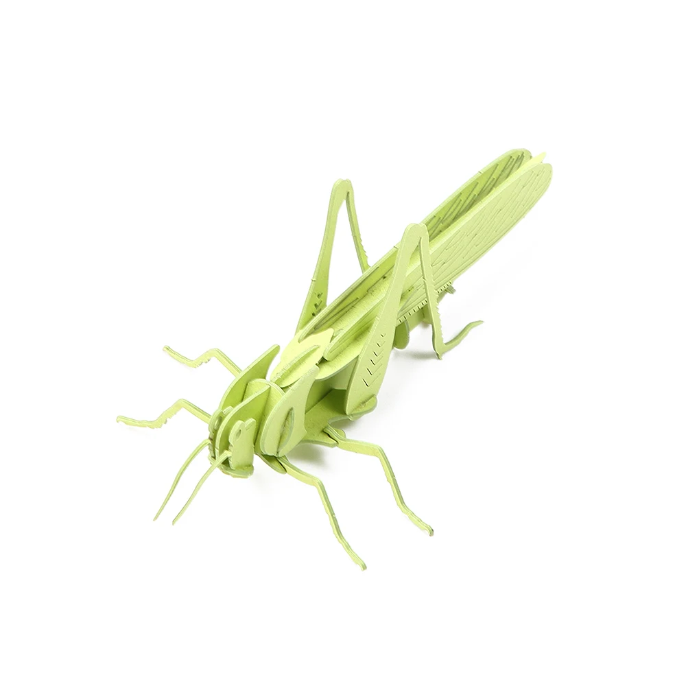 子供のための緑のバッタ3dペーパークラフトモデル Buy グリーングラスホッパー 3dペーパークラフトモデル 紙パズルモデル Product On Alibaba Com