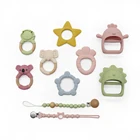 Wholesale BPA Free Chewable Teething Toy Baby Teethers Silicone Teether