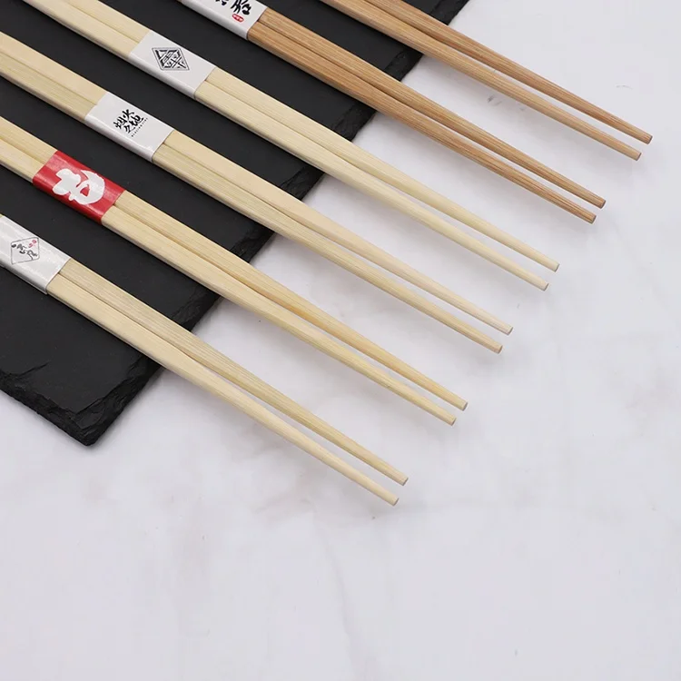 High Quality Cheap Price Fancy Disposable Natural Bamboo Chopsticks With Custom Logo and Package