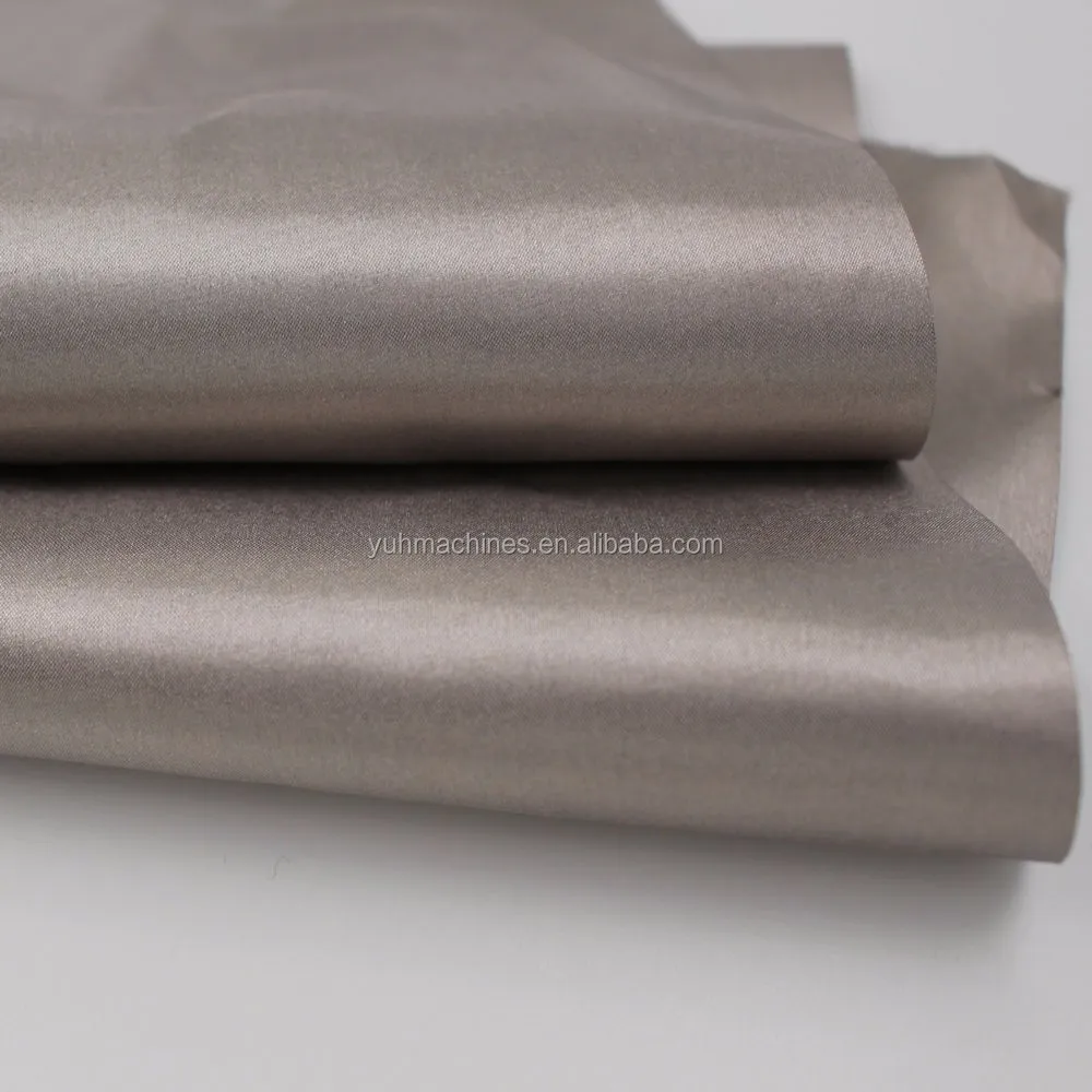 Rfid Protective Lining for Bags and Wallets/Nickel Copper Conductive Fabric RFID EMF Metallized Ripstop Nylon