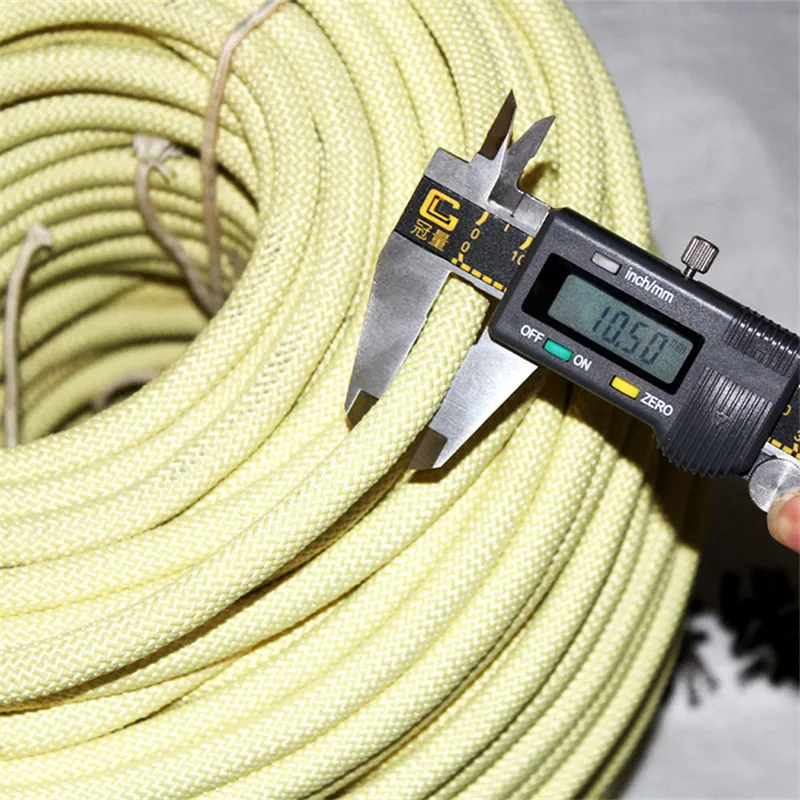 8mm Beige Static Polyester Thread Kevlar Rope for Gift Packing