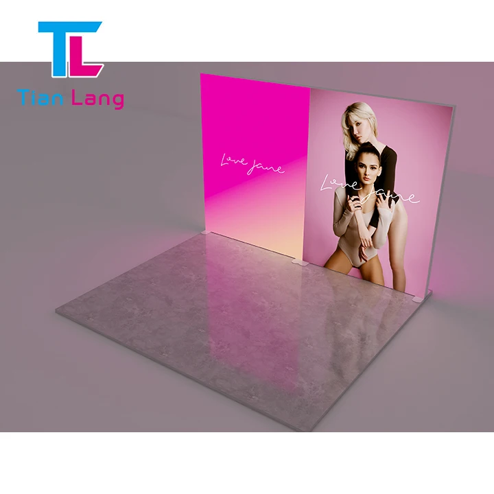 3x3 SEG חלון תאורה תצוגה תערוכת מסחר סטנד חלון תצוגה לוח Announcement חלון Banner לוח Announcement Promotional תצוגה