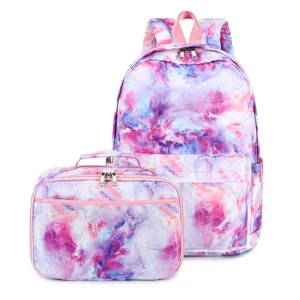 New Arrival Book Bags Child Girls Kids School Bag Backpack Set with Lunch Box