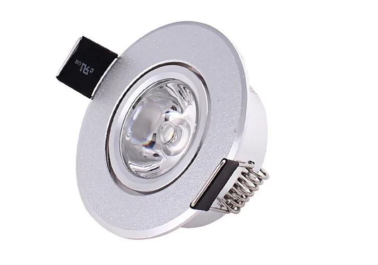 1 Watt Adjustable Recessed Eyeball Spotlight - 50000hrs
