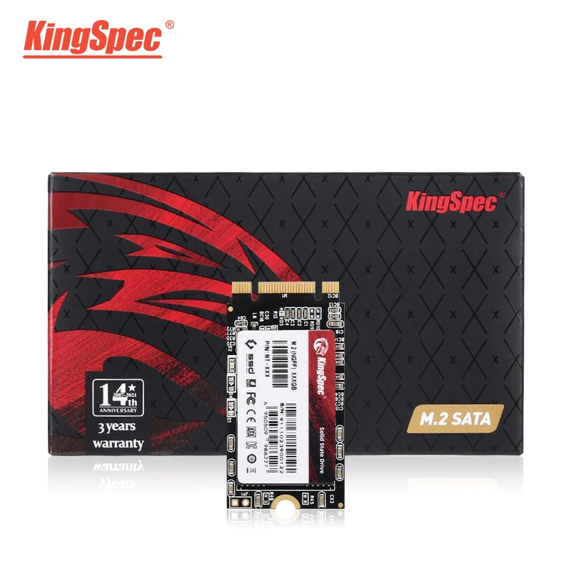 Kingspec Kecepatan Cepat Sata 2242 512Gb Laptop Hard Drive Ssd Disk  Internal 256 GB 512Gb SSD