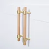 Beech+Brushed Brass