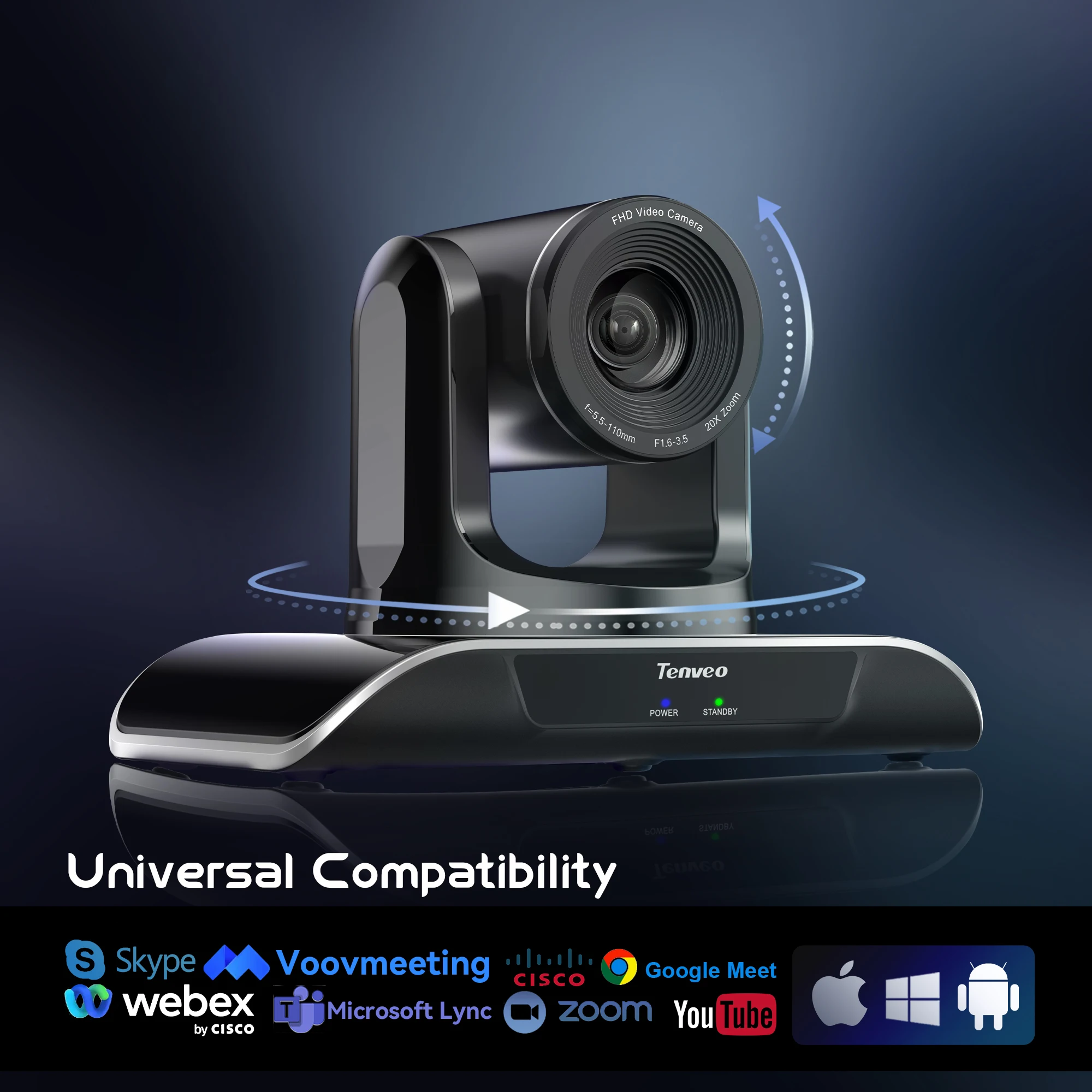 Tenveo VHD20H PTZ Cameras - Professional Video Conferencing