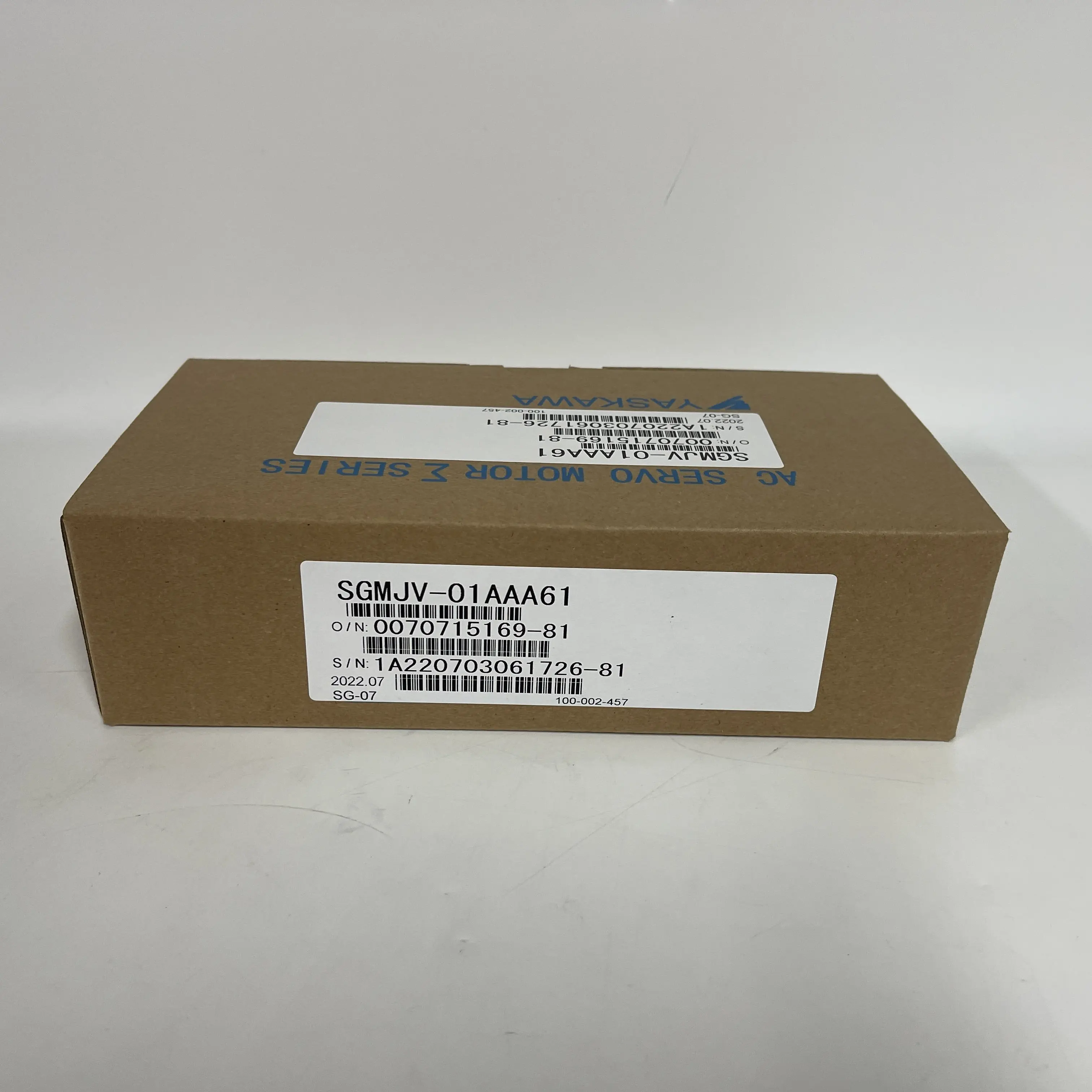 YASKAWA AC Servo Motor Sigma Series SGMJV-01AAA61 YASKAWA AC Servo Motor Sigma Series SGMJV-01AAA61