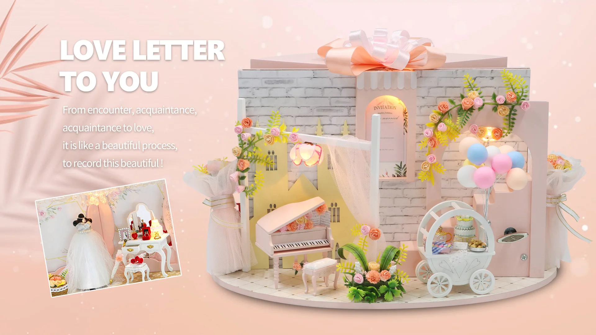 Hongda Europe Style Home Decor Miniature Dollhouse Kitchen Pots For