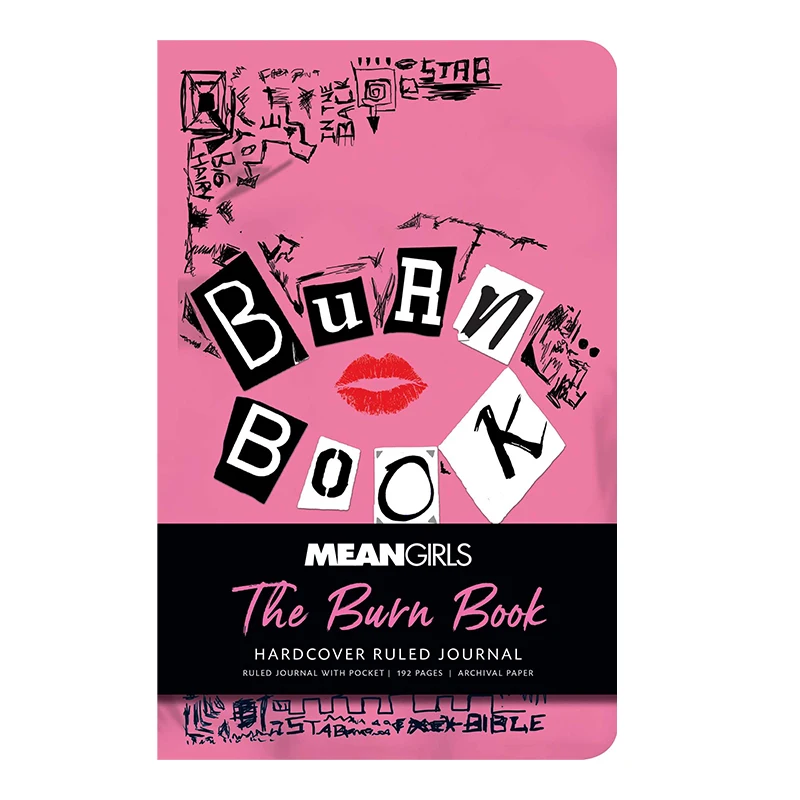 Mean Girls Burn Book Notebook  Burn Book Mean Girls Samsung - Pillowcase  Polyester - Aliexpress
