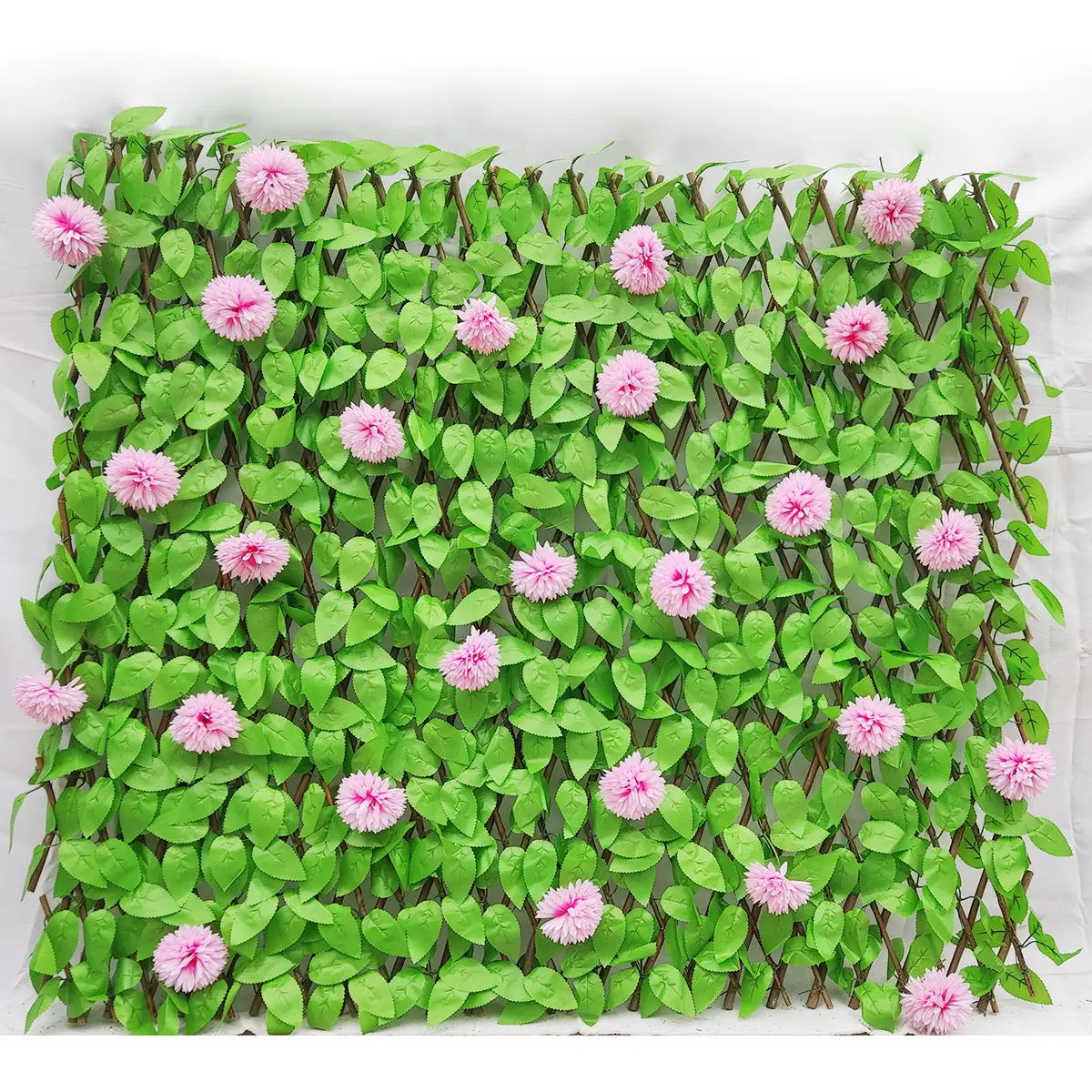 Artificial Hedge Laurel Leaf Garden Fence Wall Balcony Privacy