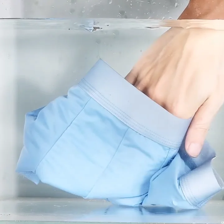 Wholesale Custom Thin Ice Silk Breathable Underwear Men Boxer Pants