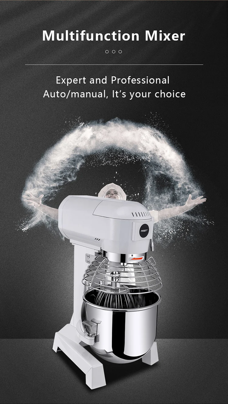 Commercial High Efficiency Farberware Mixer 30 Quart Electric Beater Kitchen Appliances Egg Beater Electric Mixer Electric