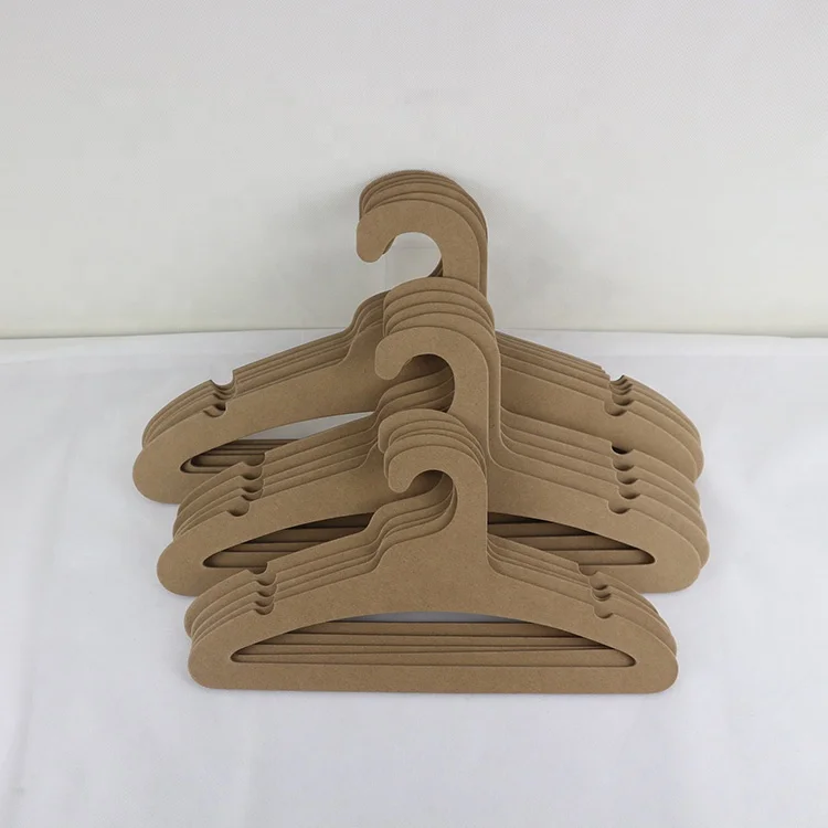 Ecofriendly Paper Hangers Recyclable Cardboard Hanger For Baby Or Kids