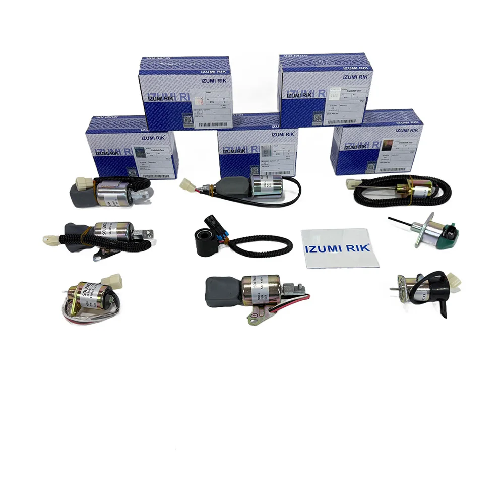 IZUMI DL02, D24, DL03, D34 Stop Solenoid Valve for Doosan Diesel Engine Parts