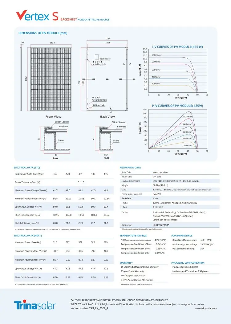 TSM-DE09R.08-Changzhou Guangheng Photovoltaic Technology Co., Ltd.