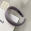 colorful Taro purple silk hair band