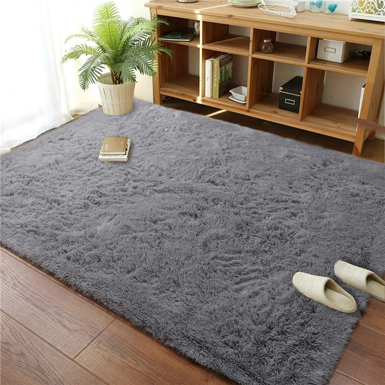  Super Soft Fluffy Area Rug Bedroom Living Room Shaggy