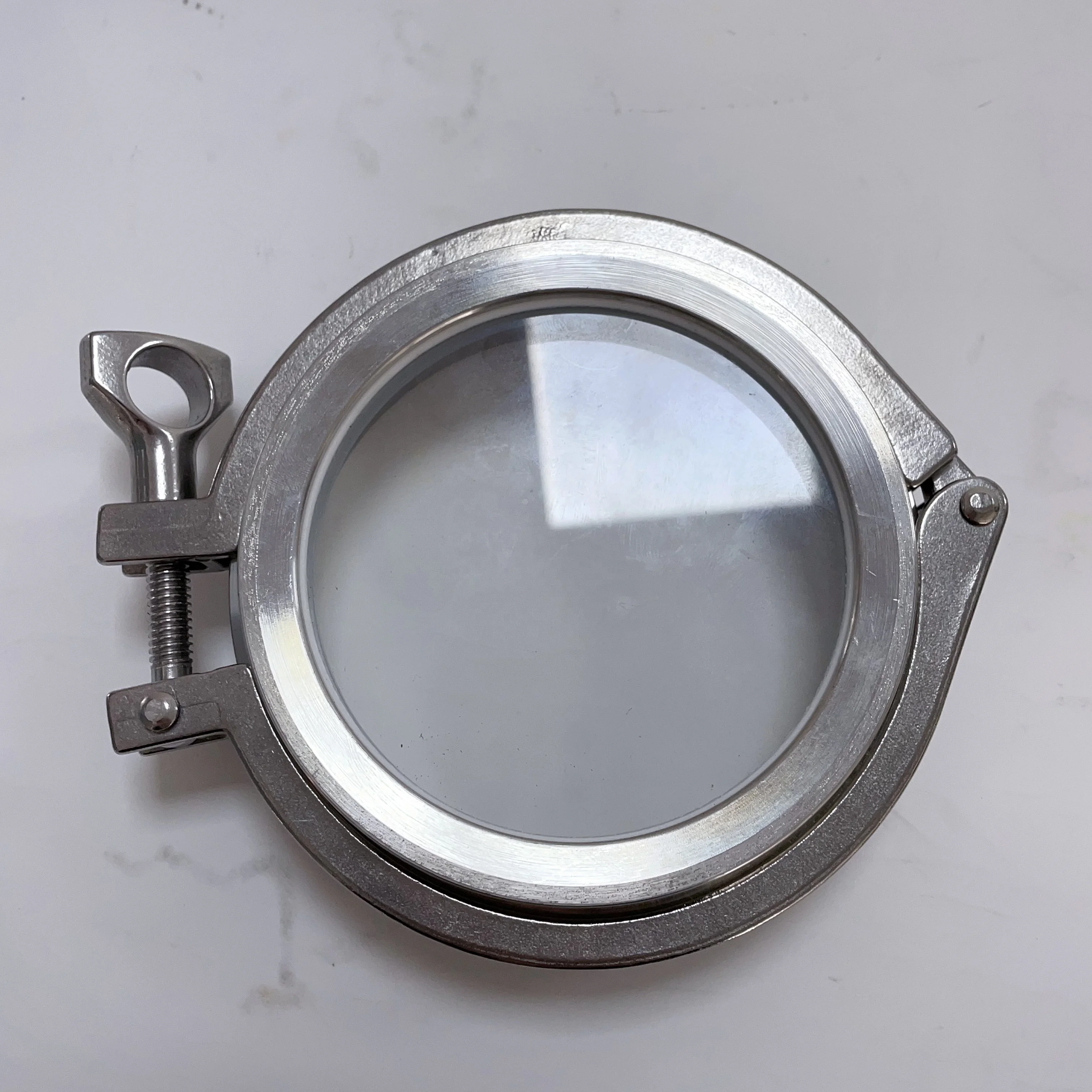 Stainless steel 304/316L tri clamp union Joint clamp set Large diameter quick welding end chuck tri clamp sight glass